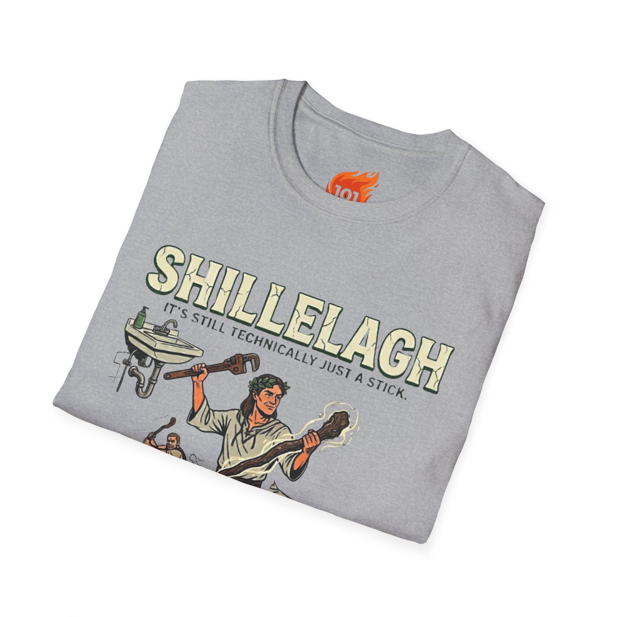 Spell: Shillelagh Stick Graphic T-Shirt