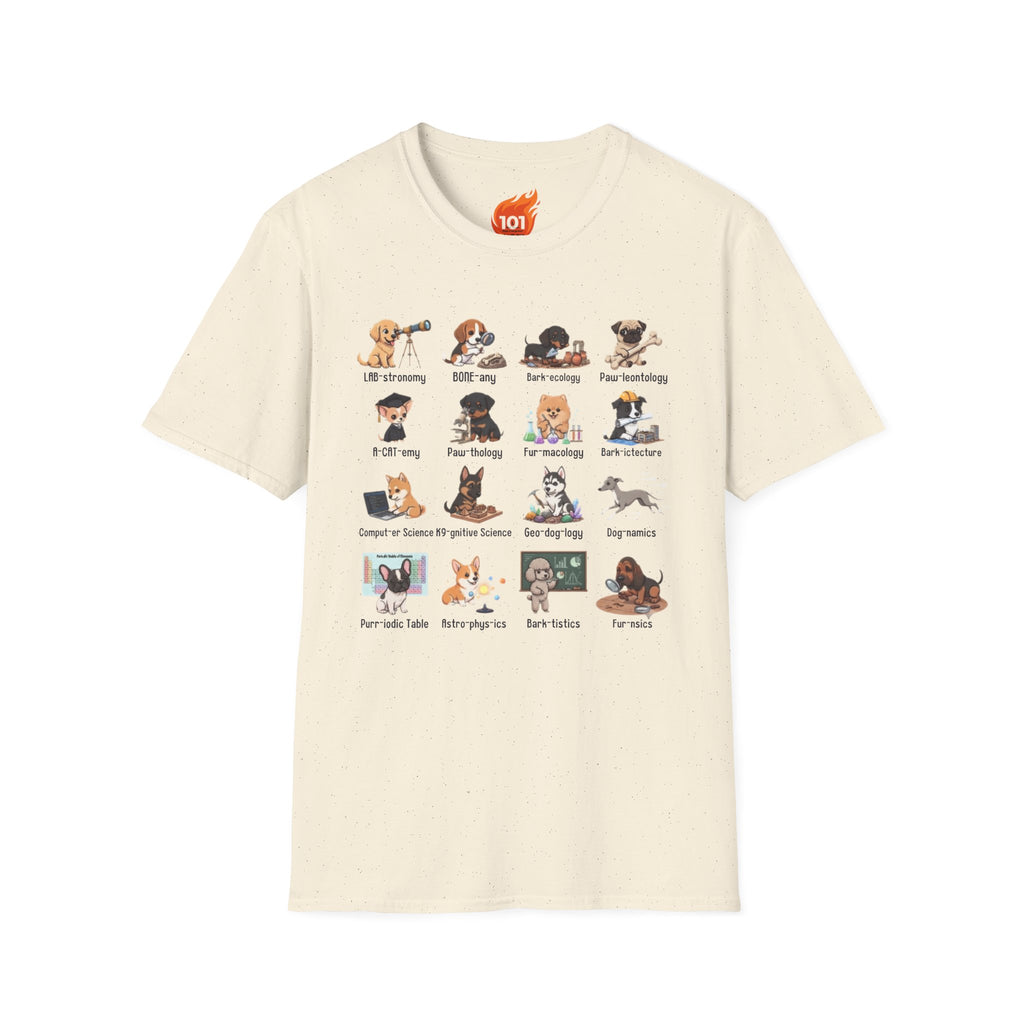 Future Dog STEM fields Graphic T-Shirt