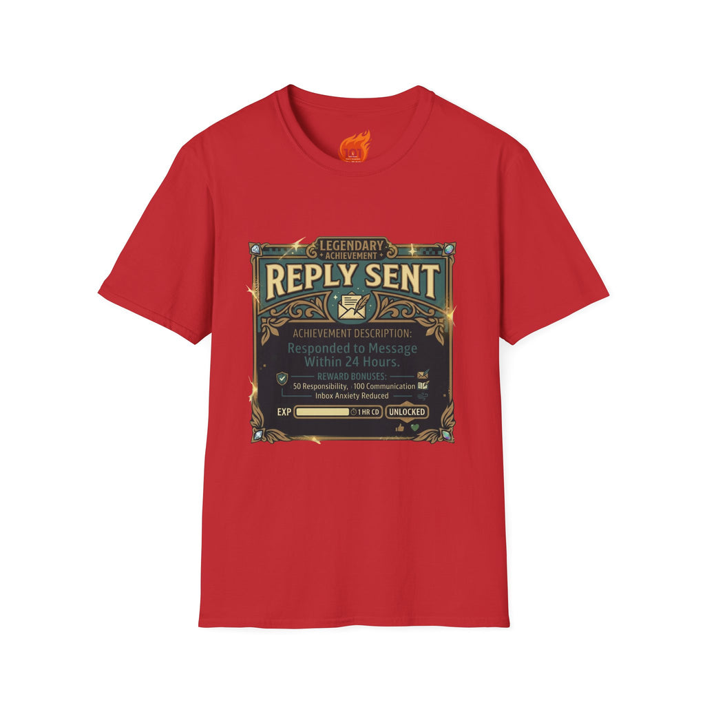 Achievement: Sent a Reply Graphic T-Shirt