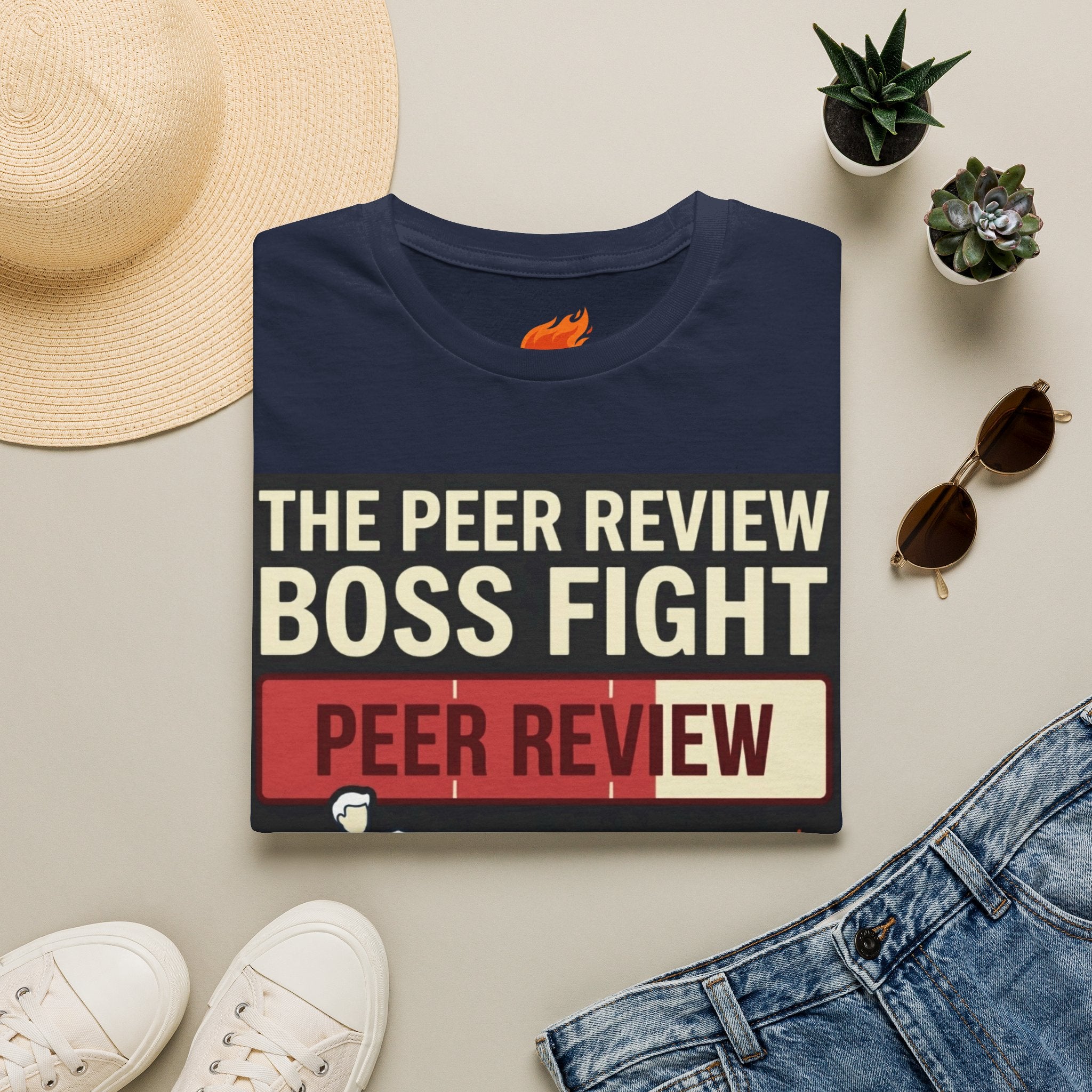 Boss Fight: Peer Review Graphic T-Shirt