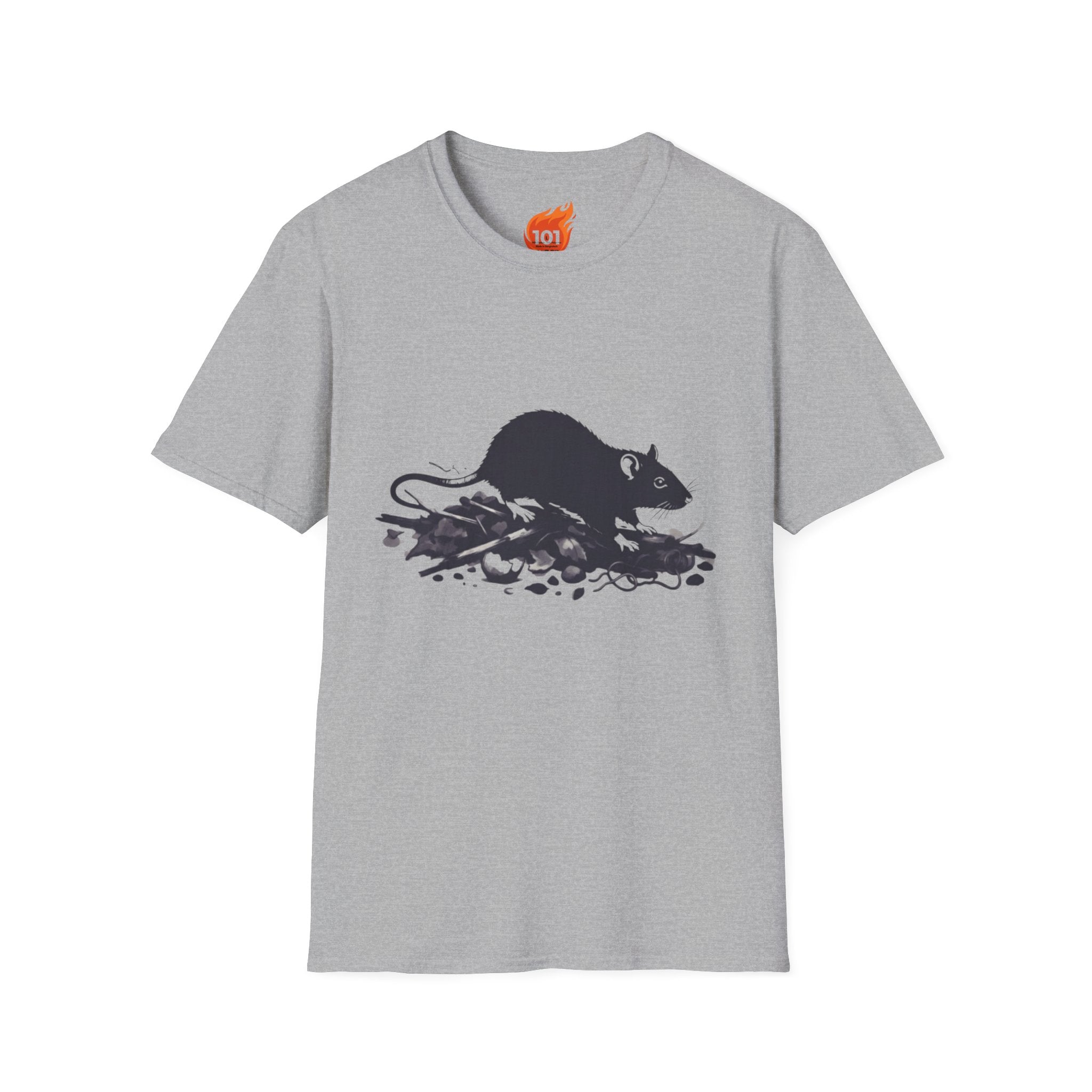 Norway Rat Graphic T-Shirt