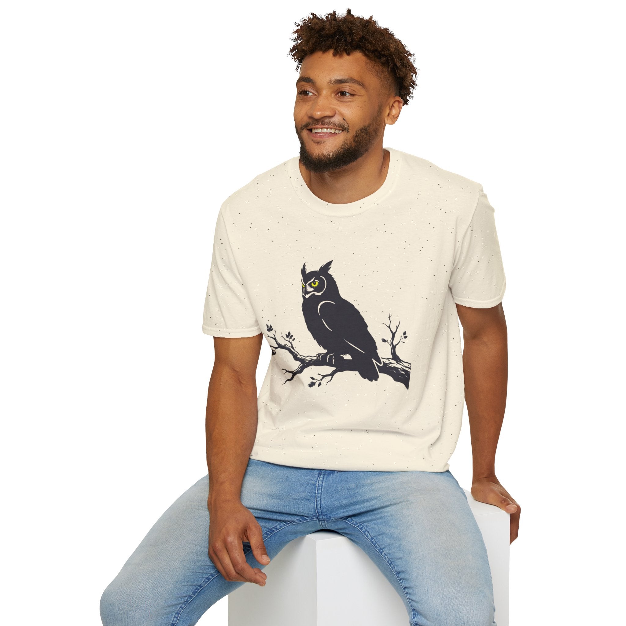 Great Horned Owl Graphic T-Shirt