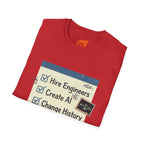 AI Checklist Graphic T-Shirt