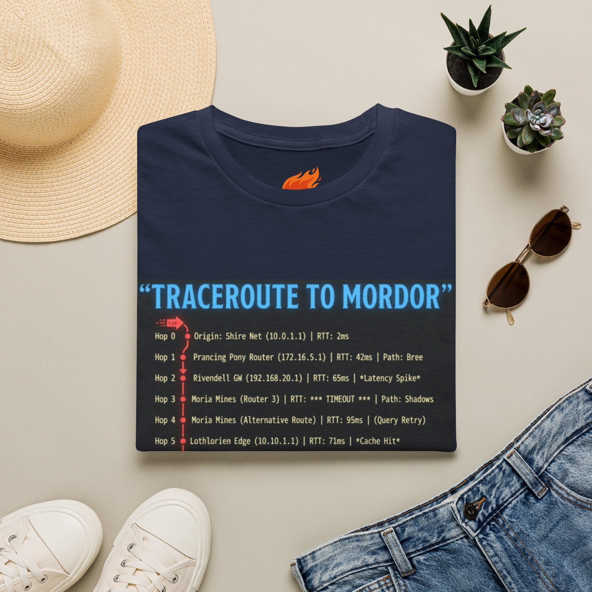 Traceroute: Mordor Graphic T-Shirt
