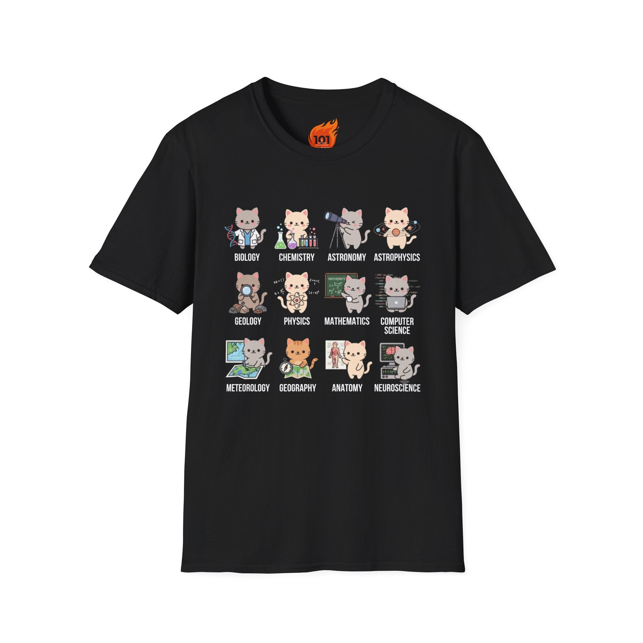 STEM Cats Graphic T-Shirt