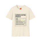 Carbon Dating Profile Graphic T-Shirt