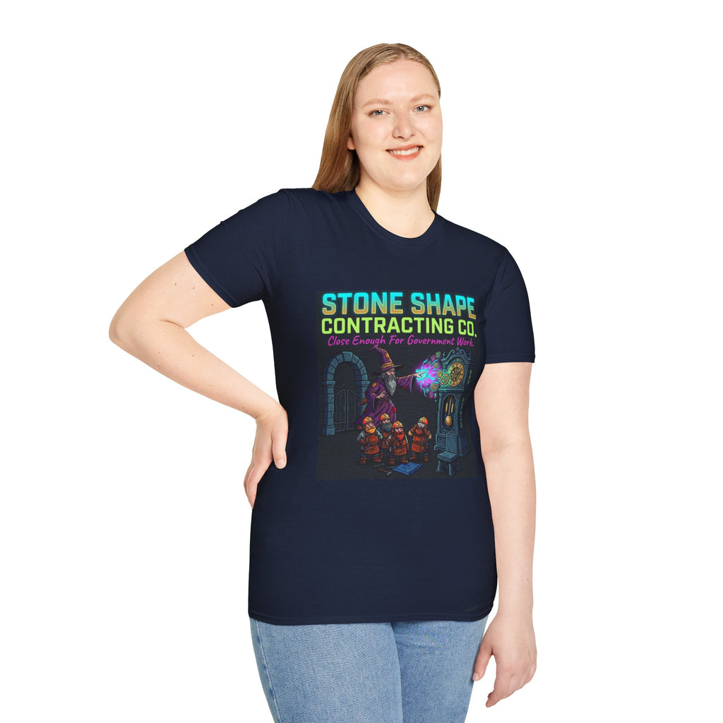 Spell: Stone Shape Graphic T-Shirt
