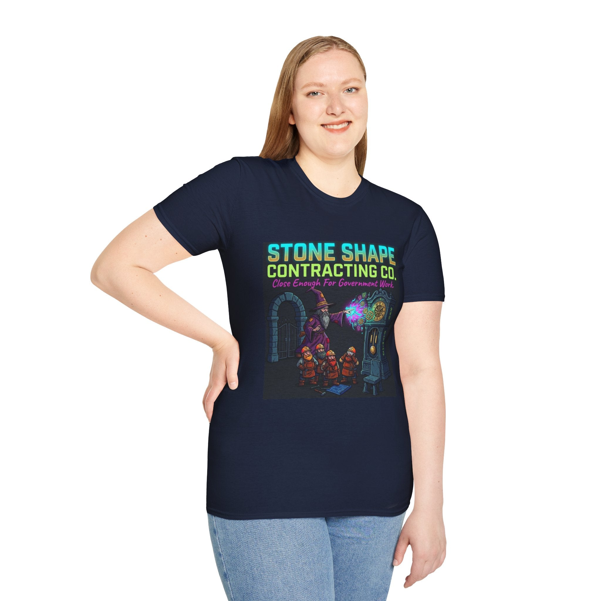 Spell: Stone Shape Graphic T-Shirt