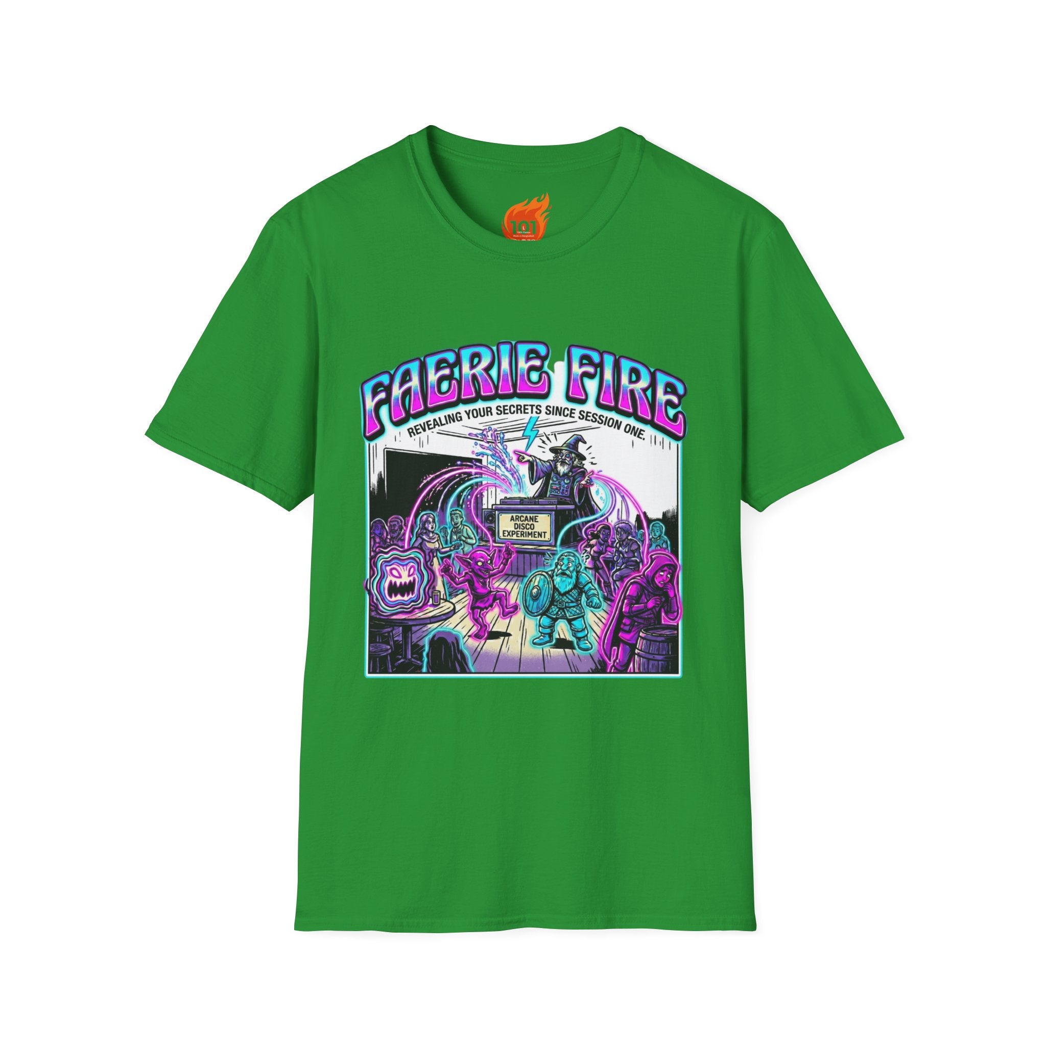 Spell: Faerie Fire Graphic T-Shirt