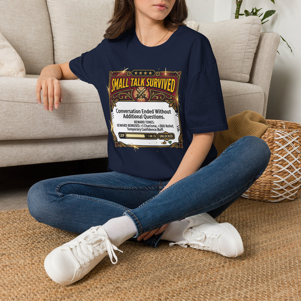 Achievement: Small Talk Graphic T-Shirt