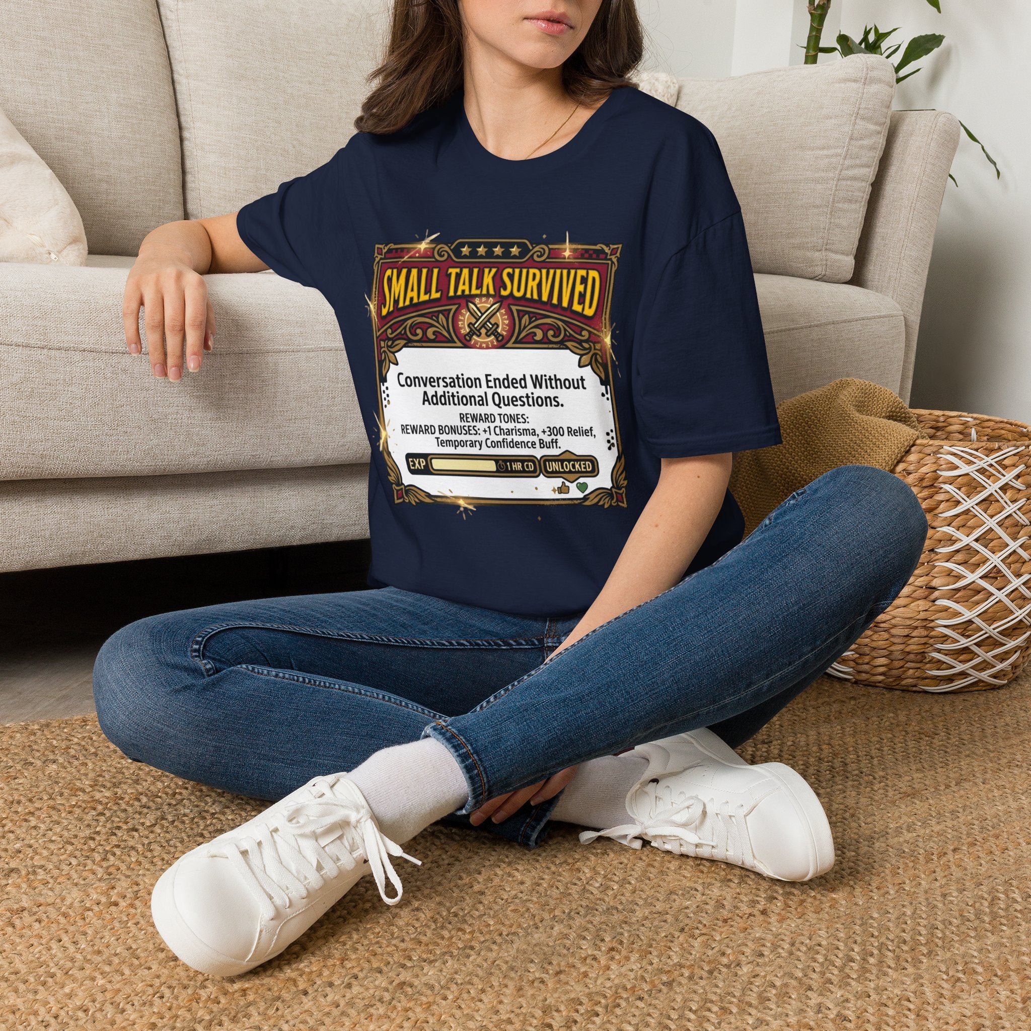 Achievement: Small Talk Graphic T-Shirt