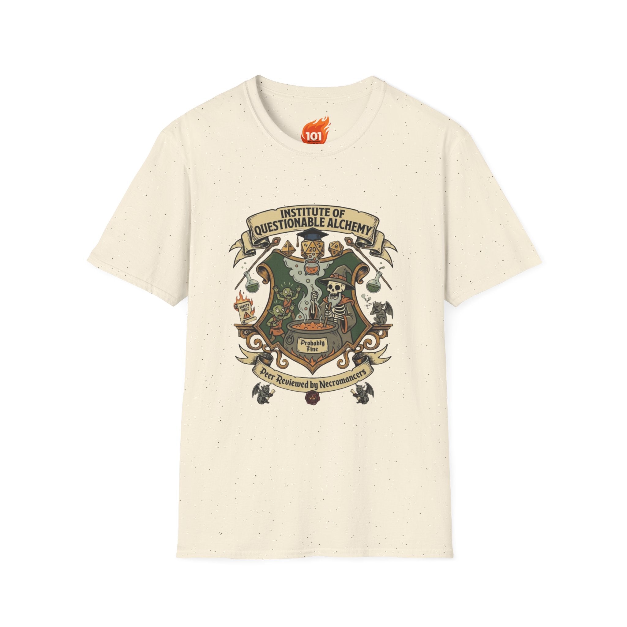 Institute of Questionable Alchemy Graphic T-Shirt