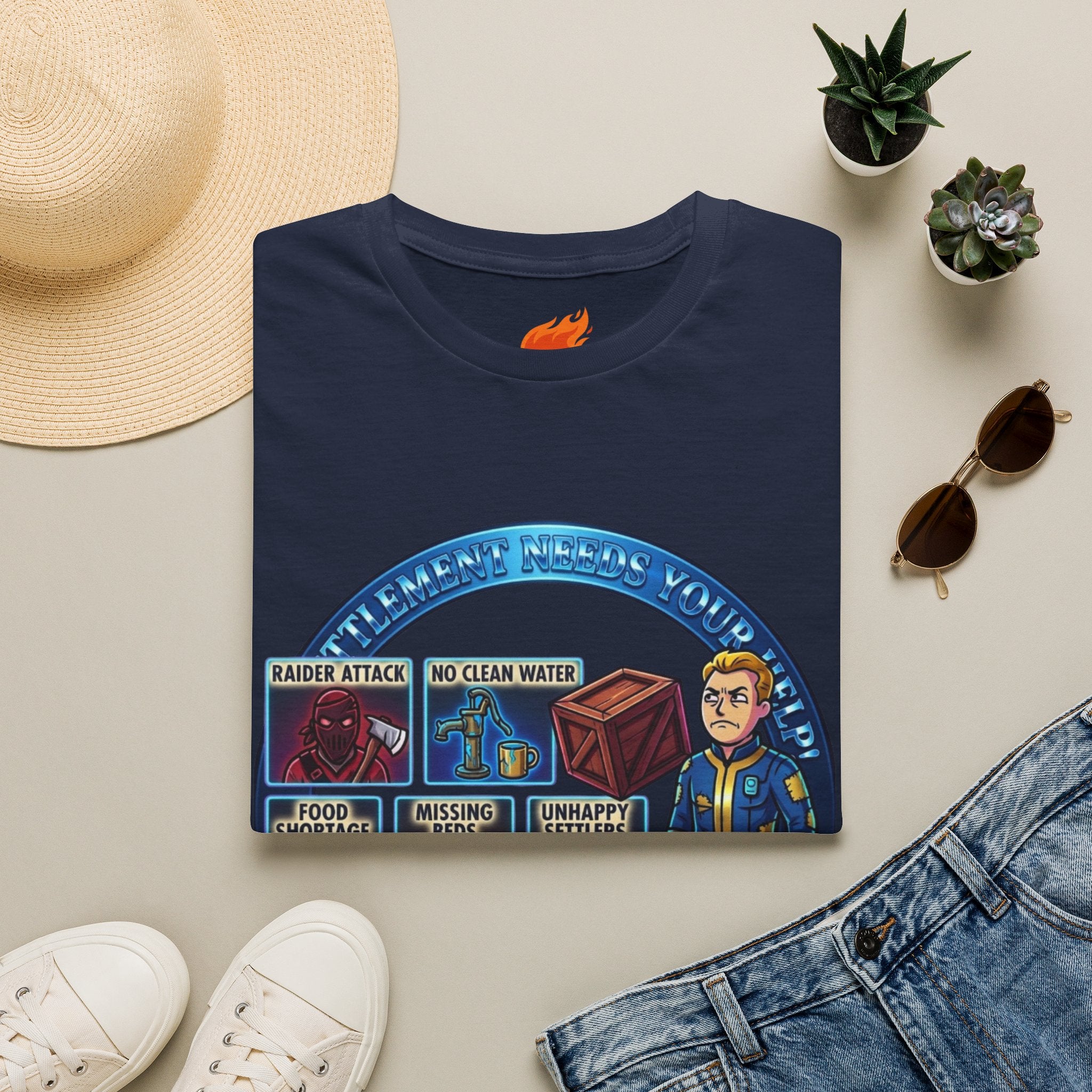 A Settlement Doesn't Need MY Help Graphic T-Shirt