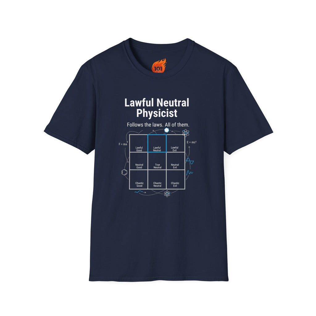 Lawful Neutral Physicist Graphic T-Shirt