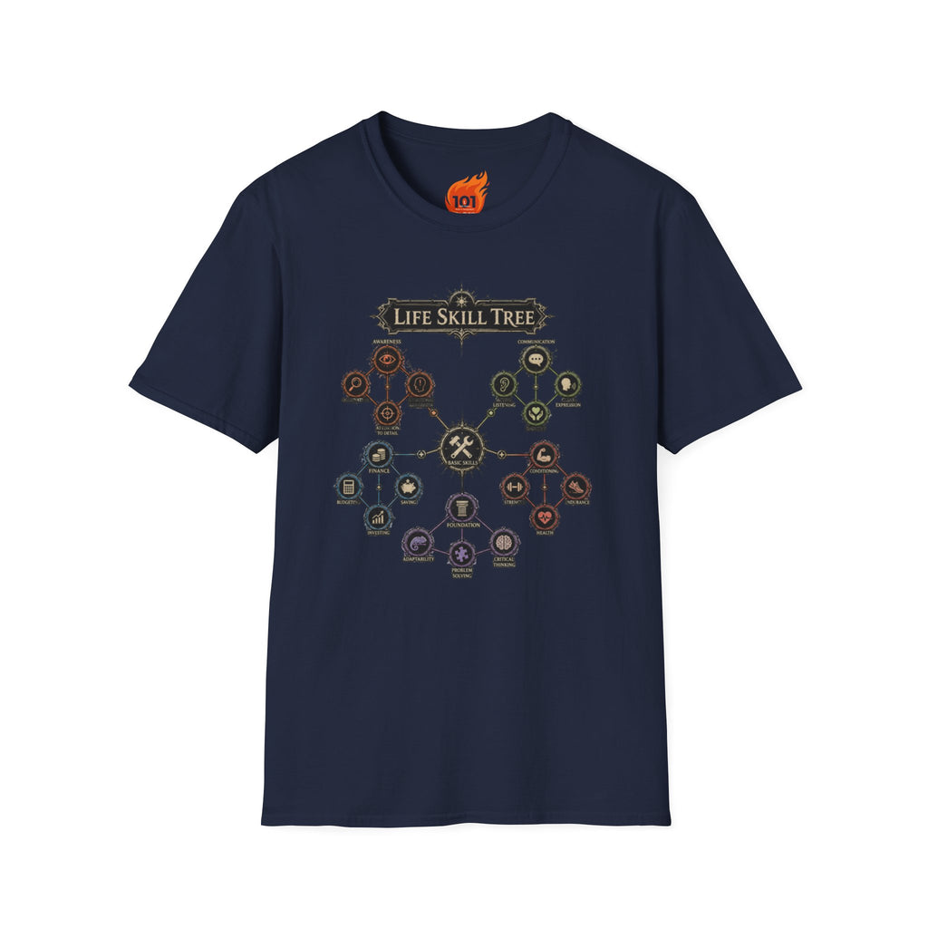 Life Skill Tree Graphic T-Shirt