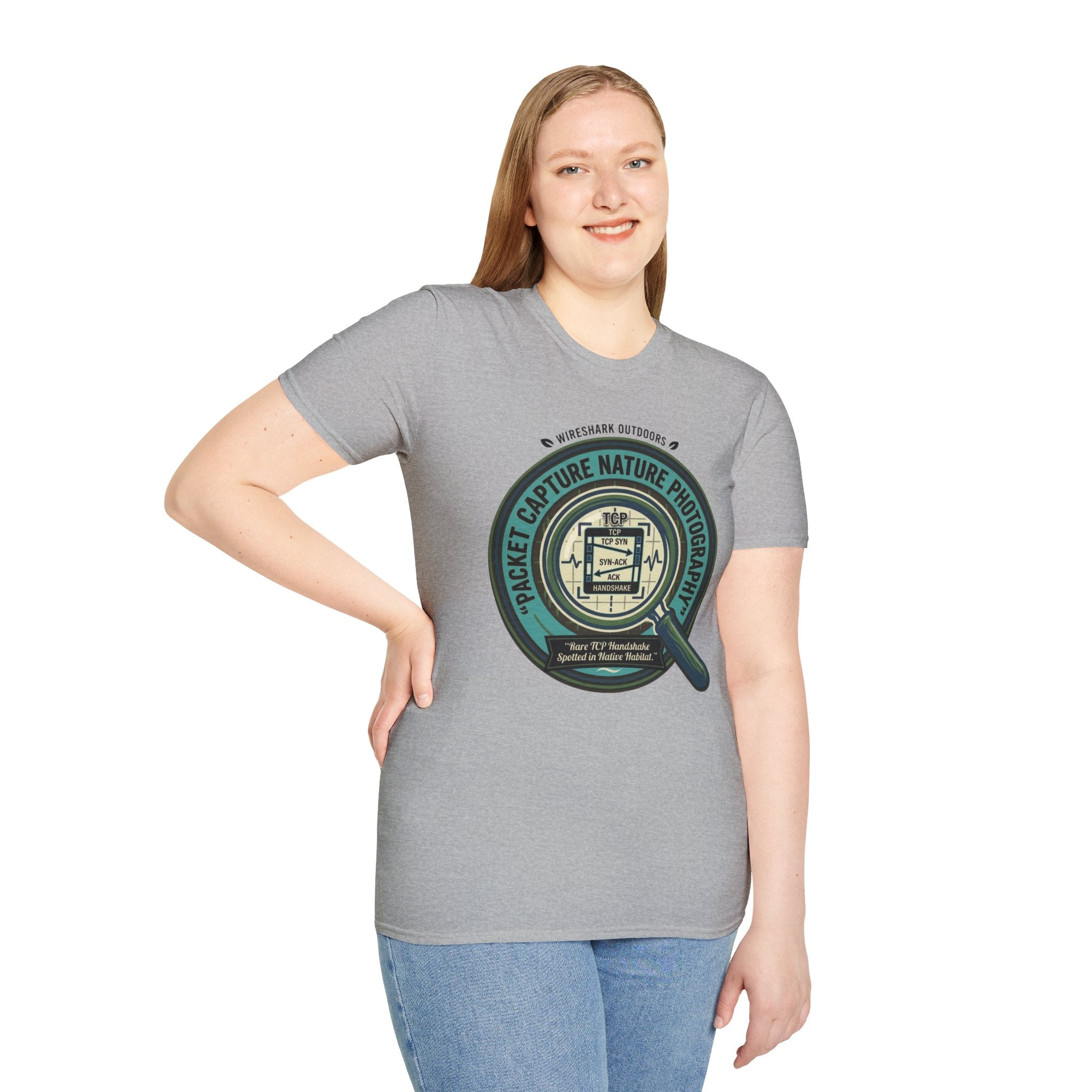 Packet Capture Nature Photography Graphic T-Shirt