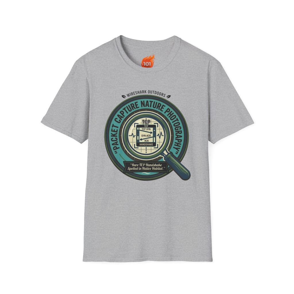 Packet Capture Nature Photography Graphic T-Shirt