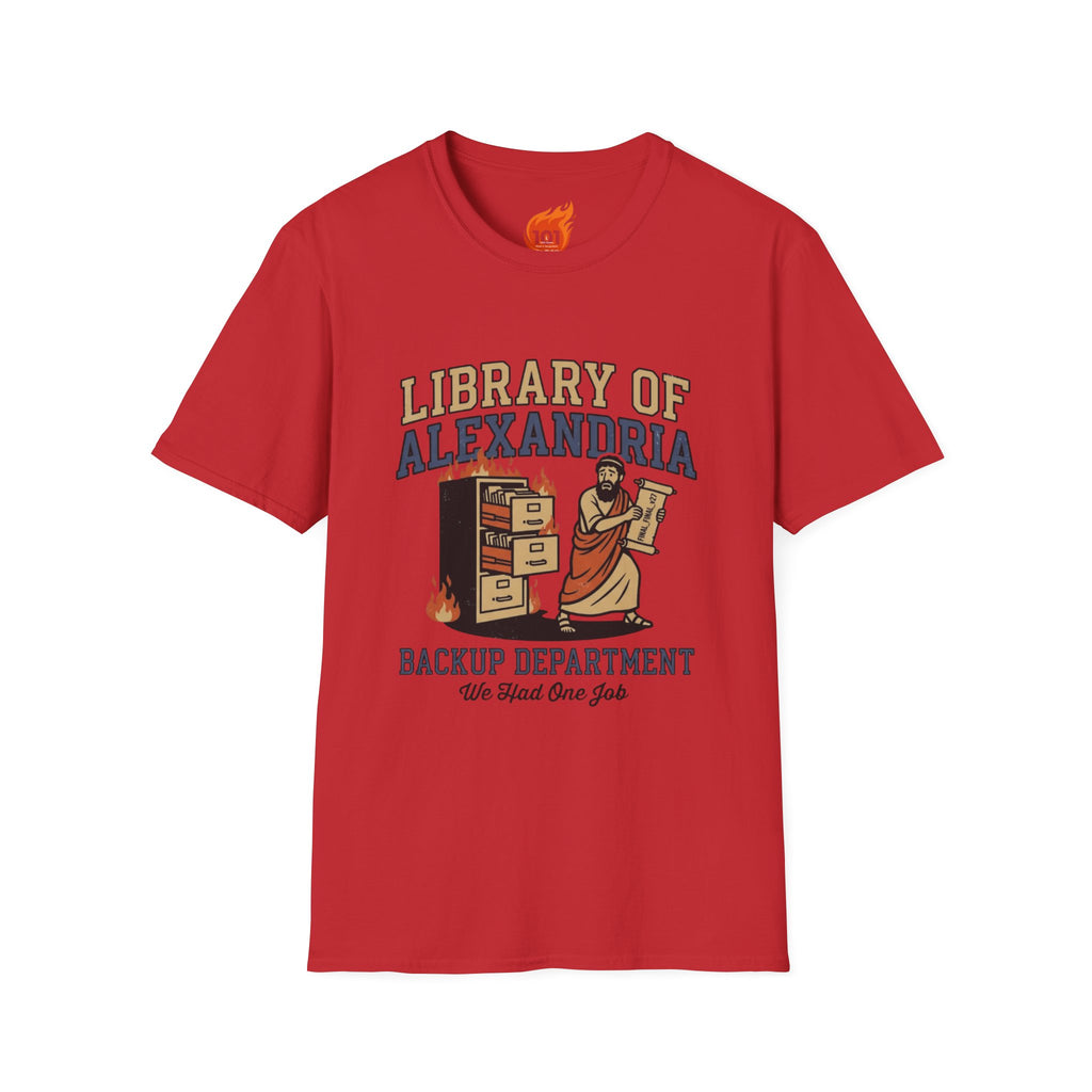 Library of Alexandria Backup Department Graphic T-Shirt
