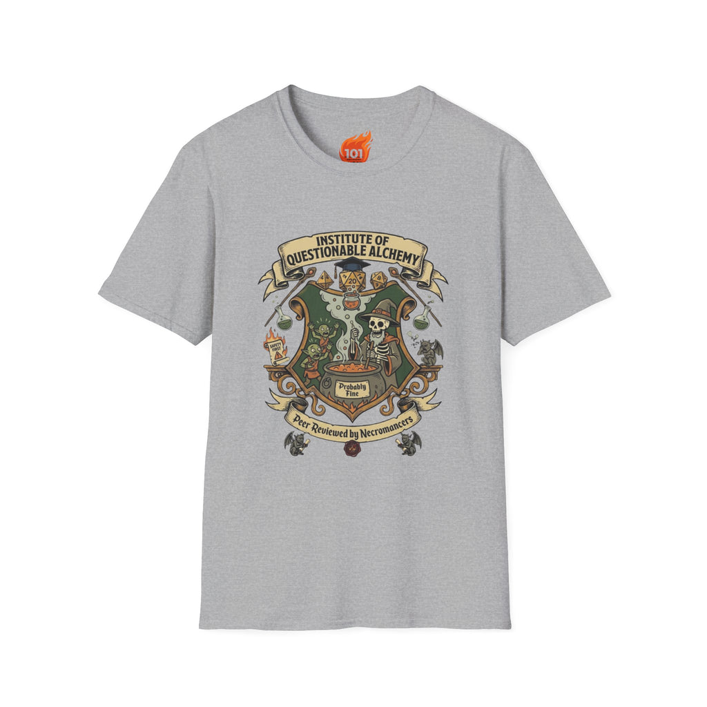 Institute of Questionable Alchemy Graphic T-Shirt
