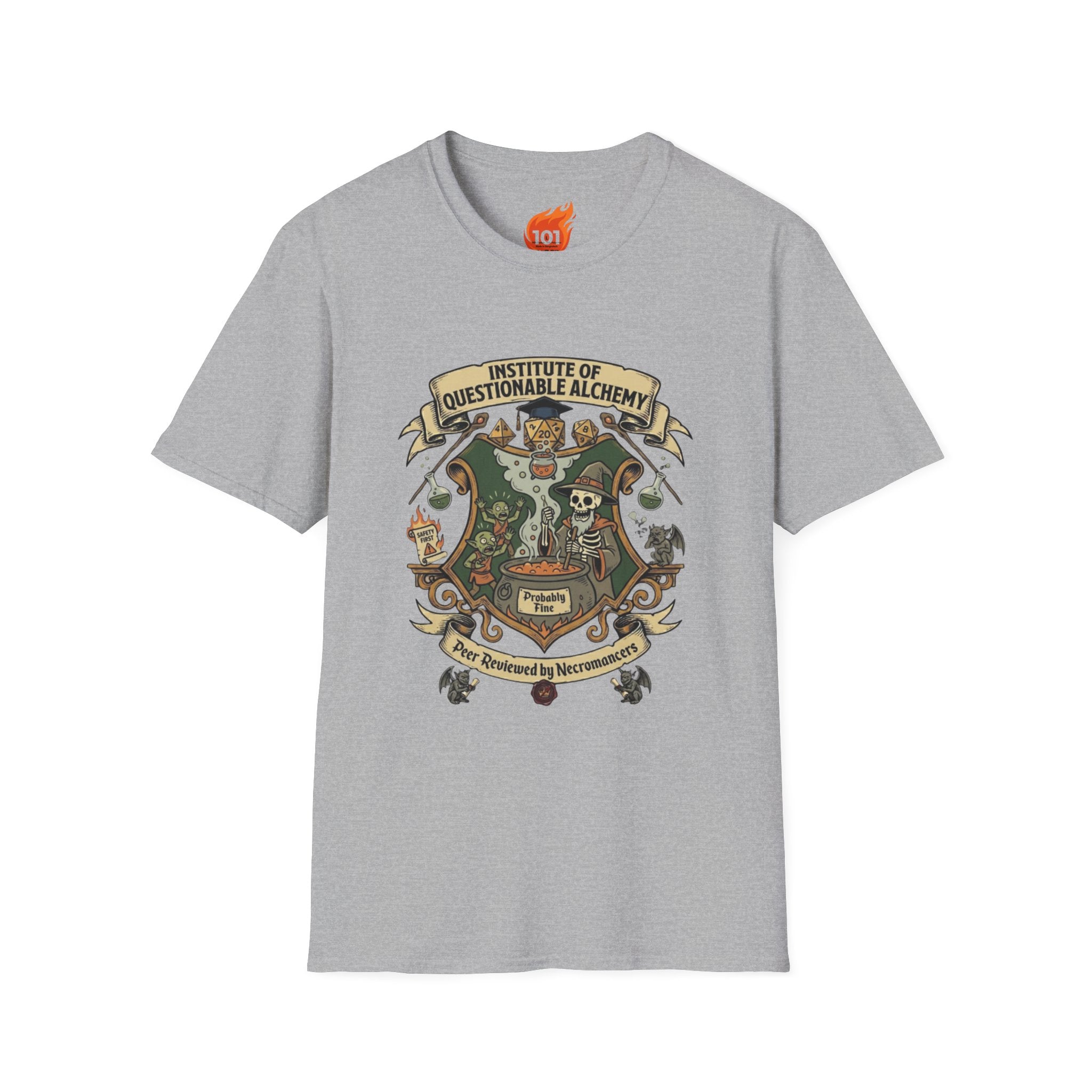 Institute of Questionable Alchemy Graphic T-Shirt