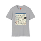 Nuclear Checklist Graphic T-Shirt