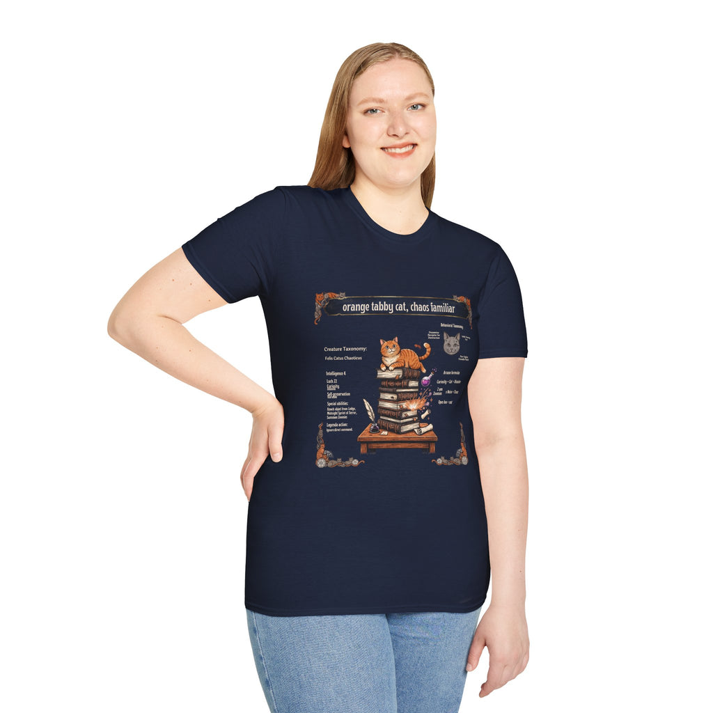 Everyday Bestiary: Orange Tabby Cat Graphic T-Shirt