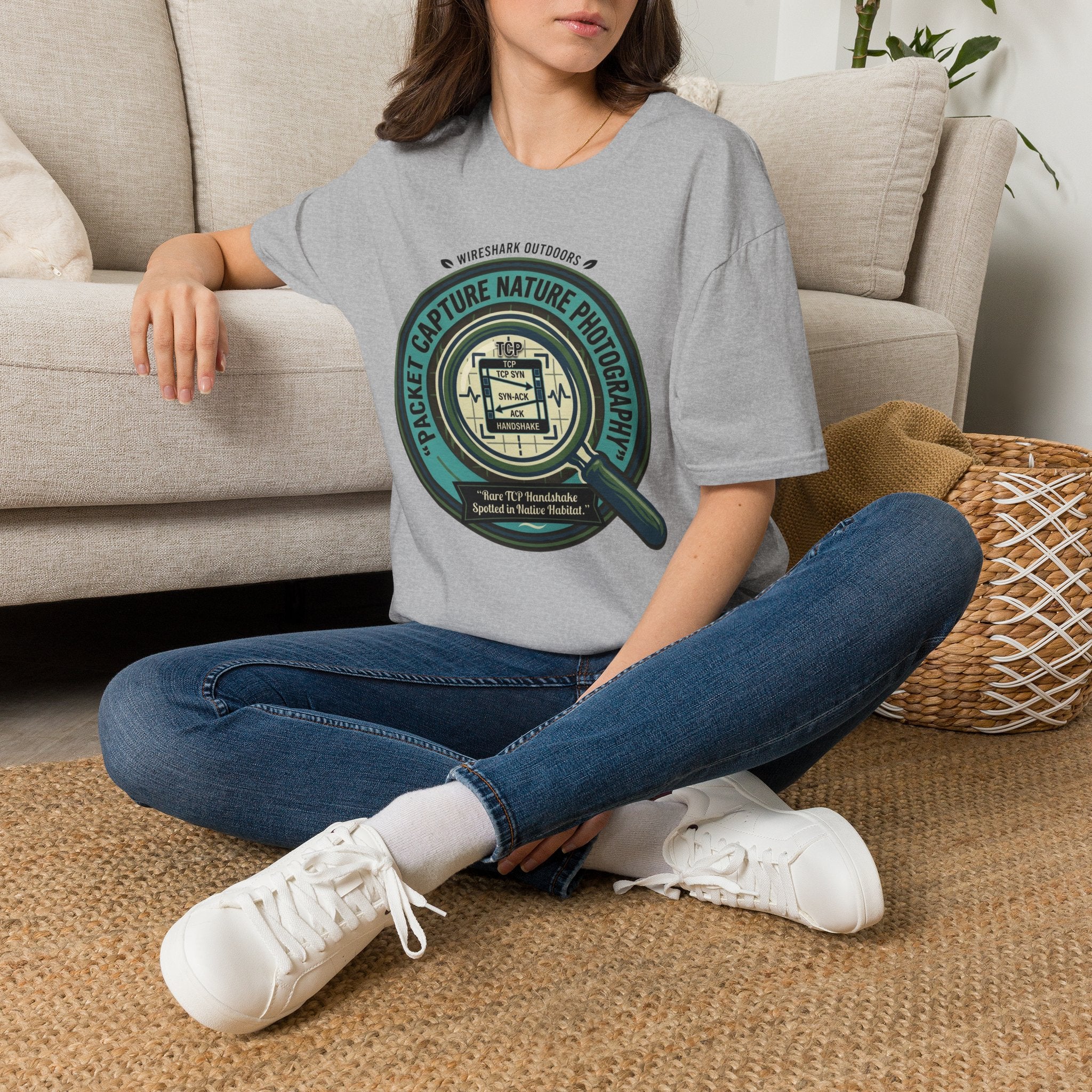 Packet Capture Nature Photography Graphic T-Shirt