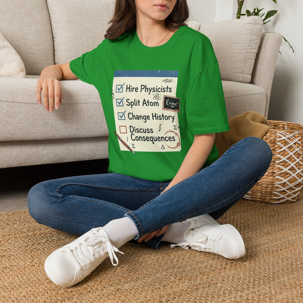 Nuclear Checklist Graphic T-Shirt