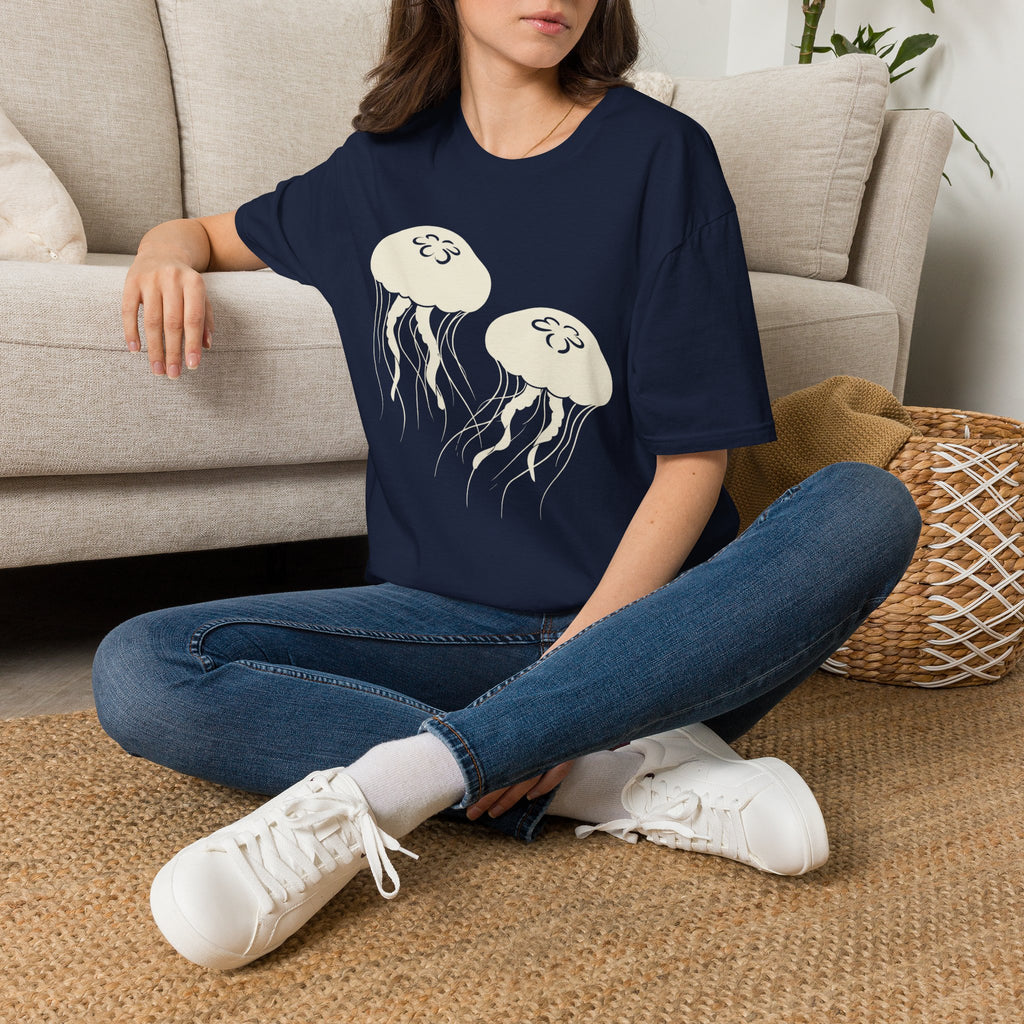 Moon Jellyfish Graphic T-Shirt