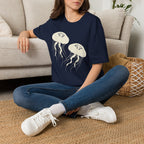 Moon Jellyfish Graphic T-Shirt
