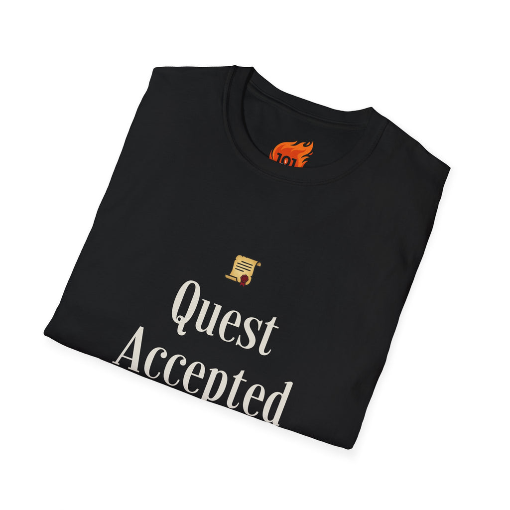 Quest Accepted.. Regrettably Graphic T-Shirt