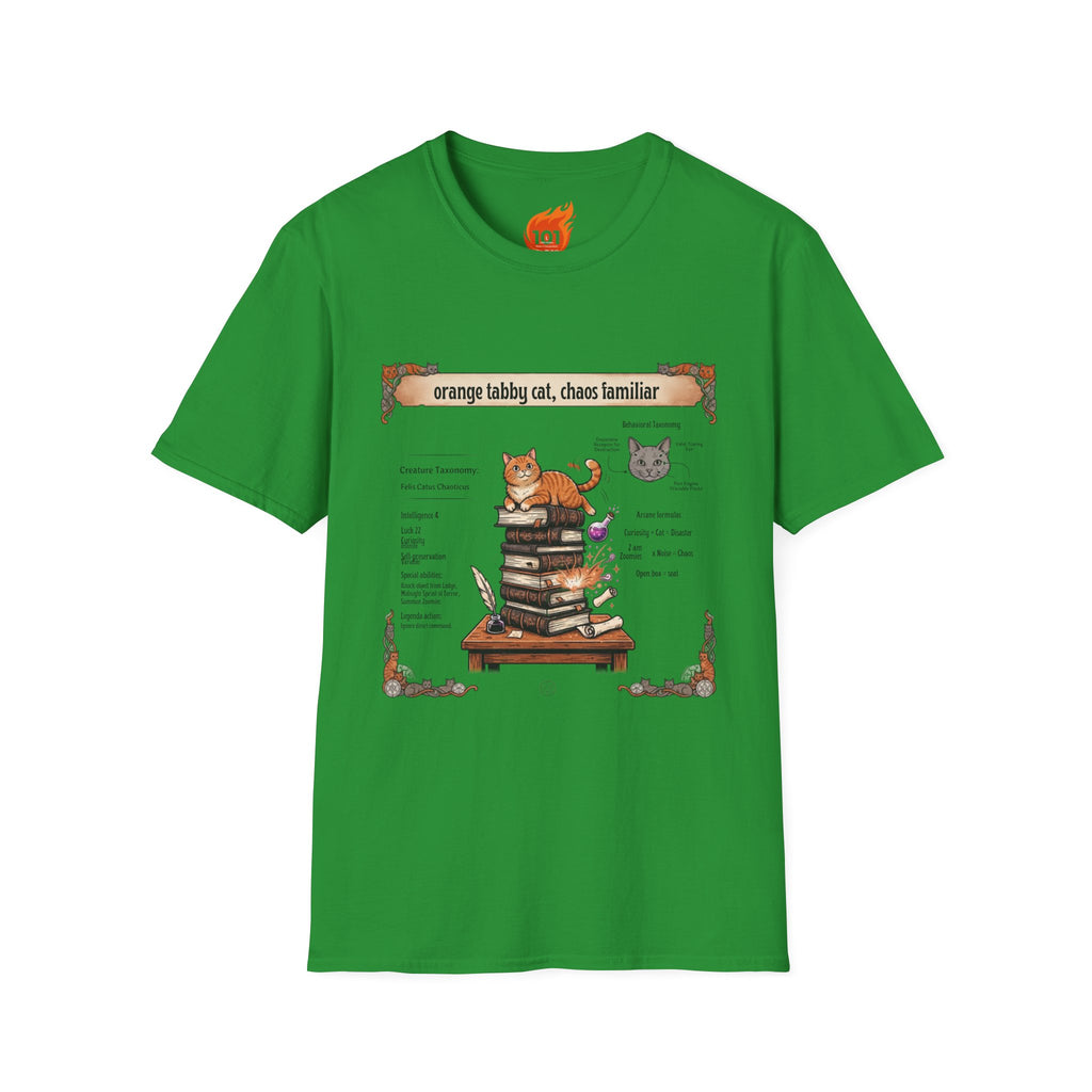 Everyday Bestiary: Orange Tabby Cat Graphic T-Shirt