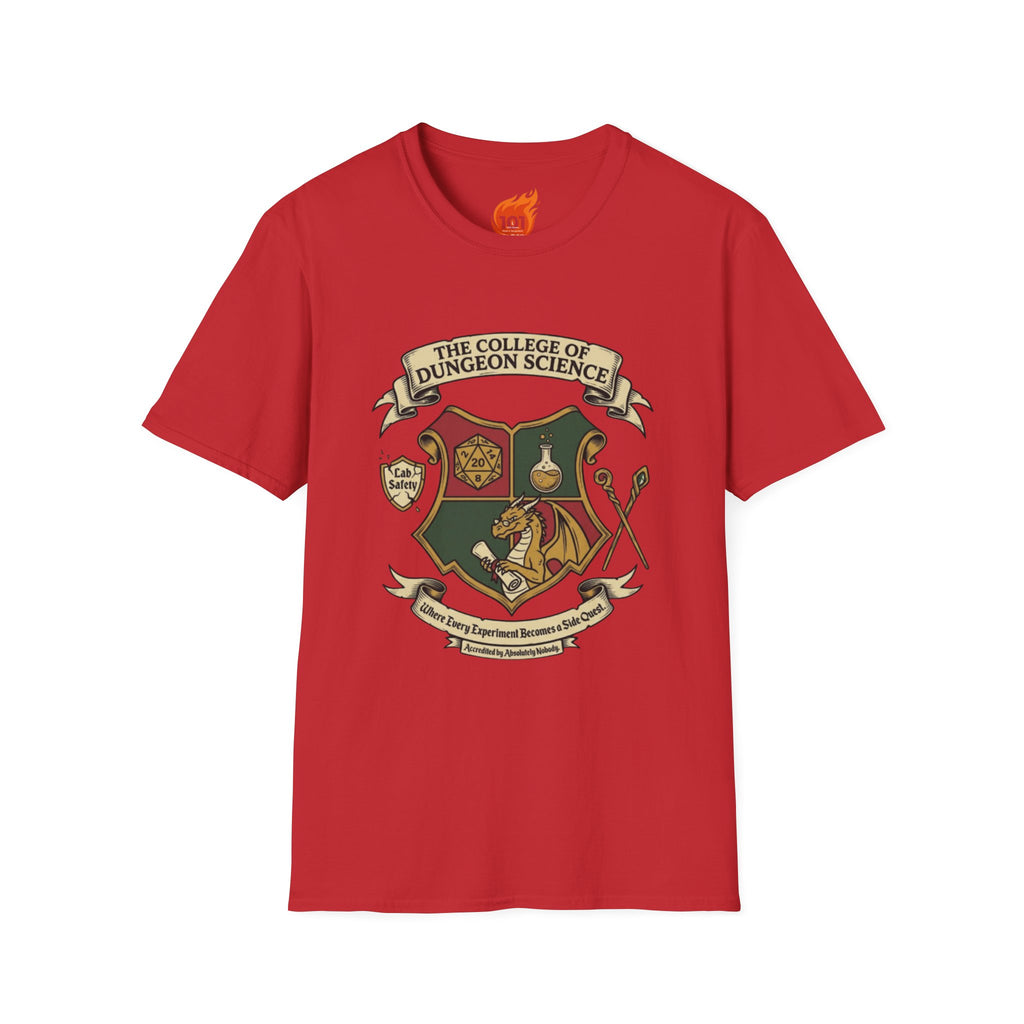 College of Dungeon Science Graphic T-Shirt