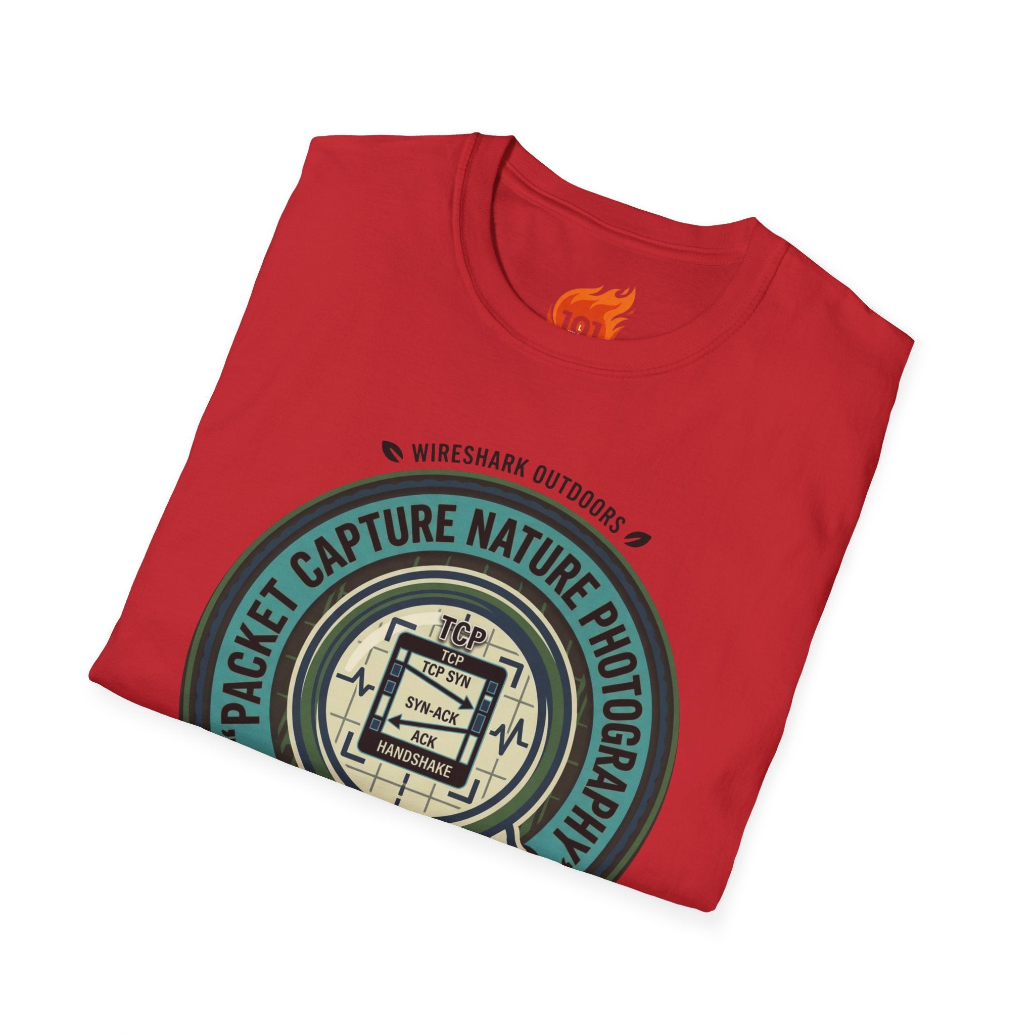 Packet Capture Nature Photography Graphic T-Shirt