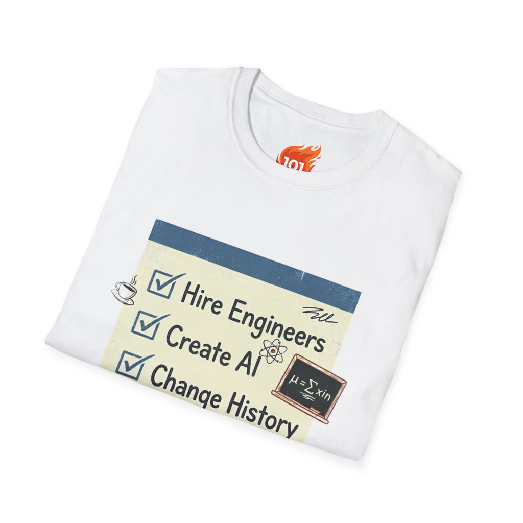 AI Checklist Graphic T-Shirt