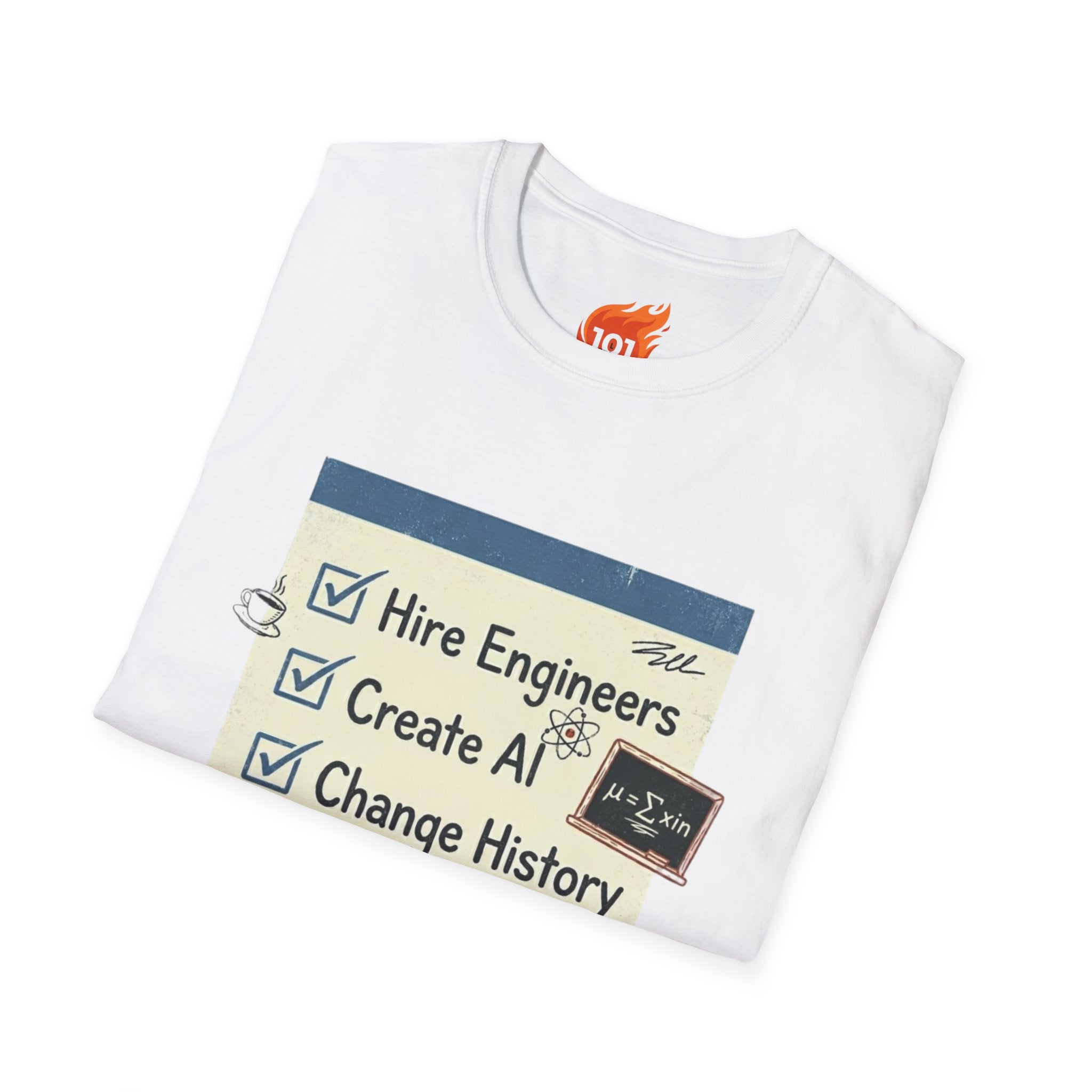 AI Checklist Graphic T-Shirt
