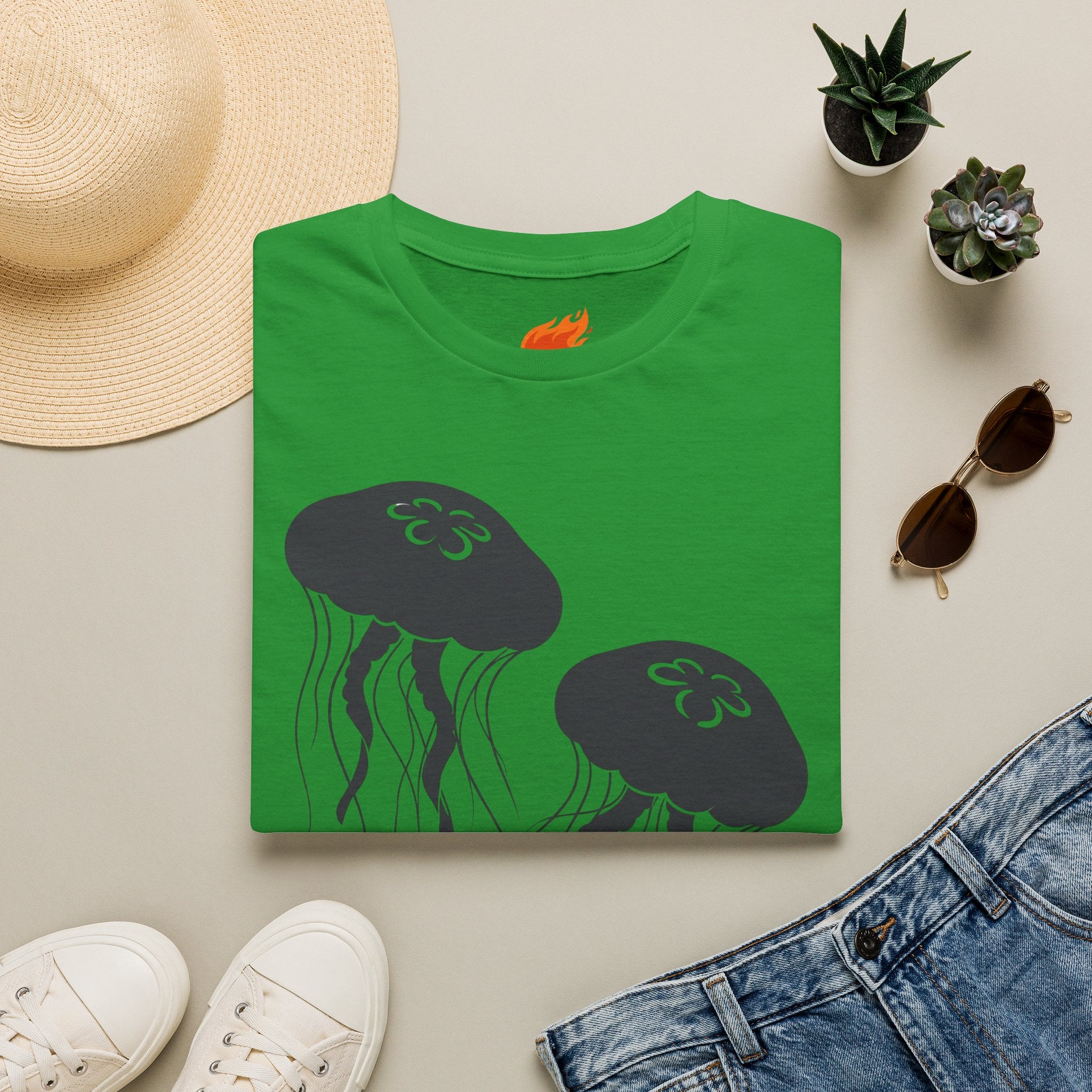 Moon Jellyfish Graphic T-Shirt