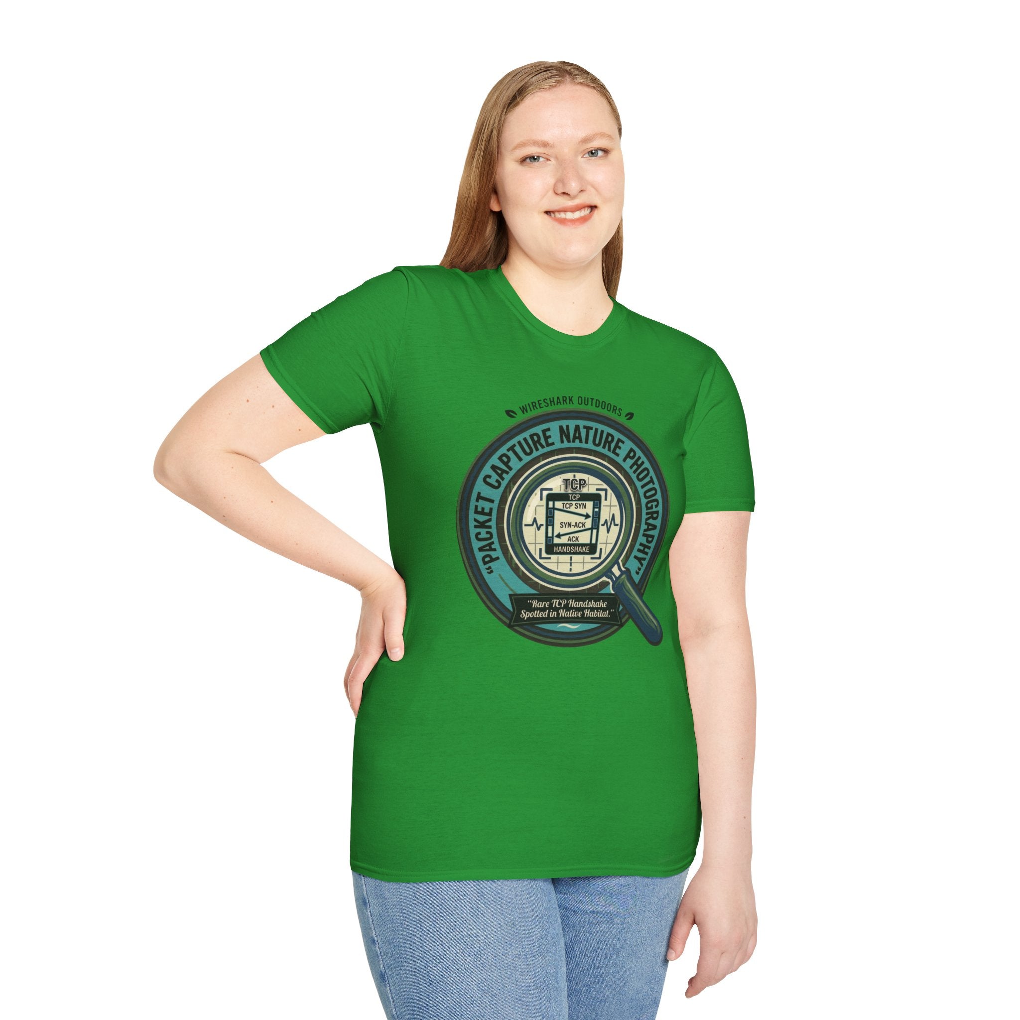 Packet Capture Nature Photography Graphic T-Shirt