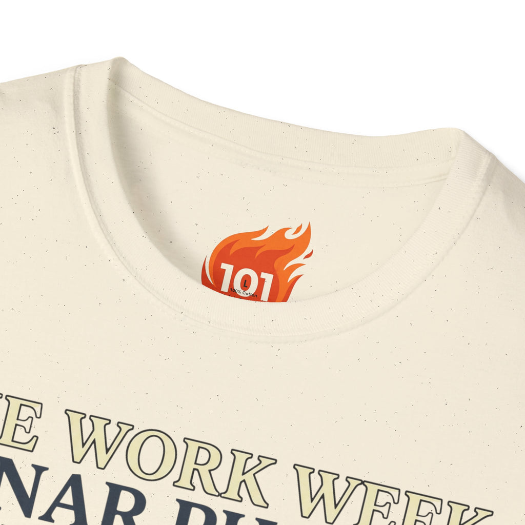 Lunar Work Week Phases Graphic T-Shirt