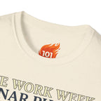 Lunar Work Week Phases Graphic T-Shirt