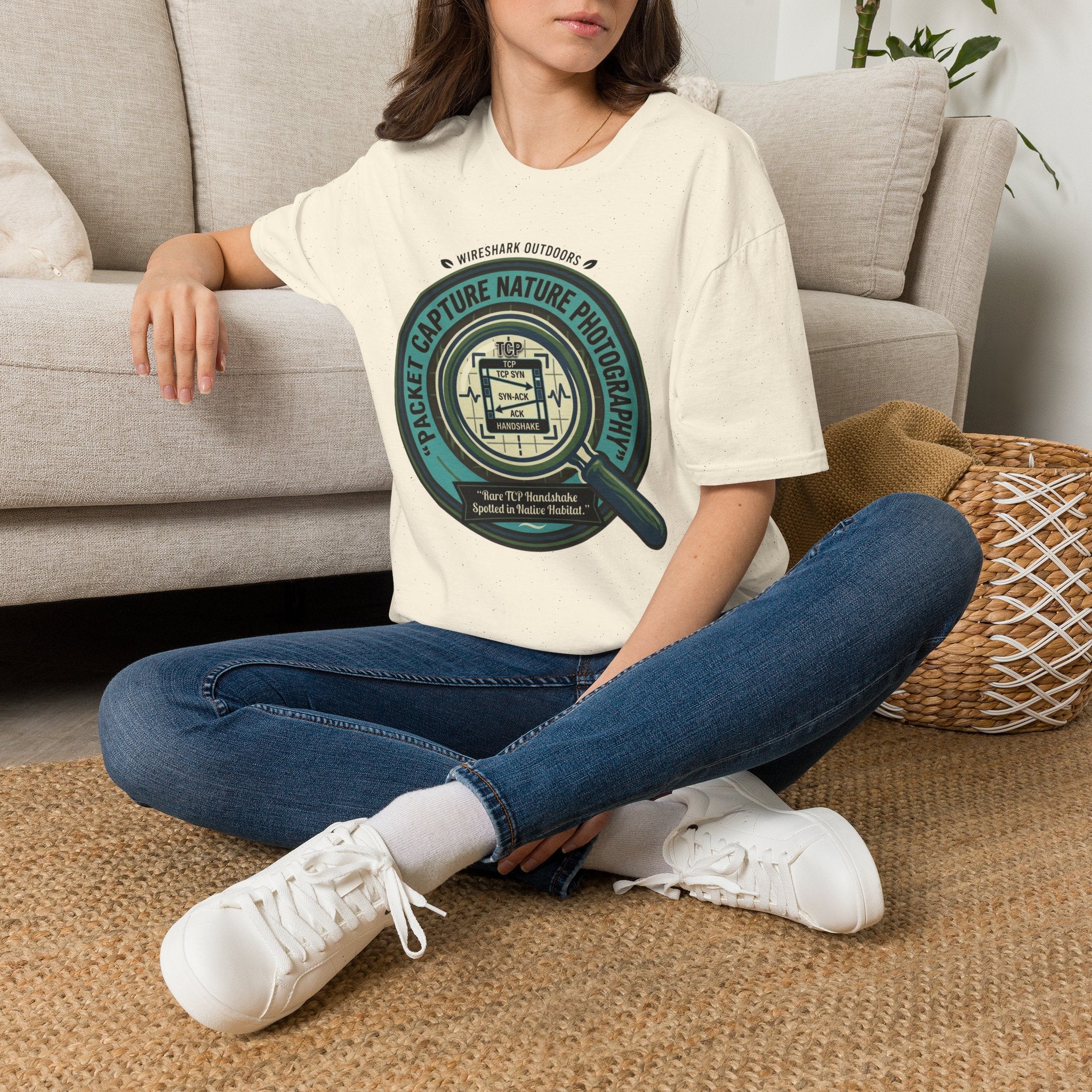 Packet Capture Nature Photography Graphic T-Shirt