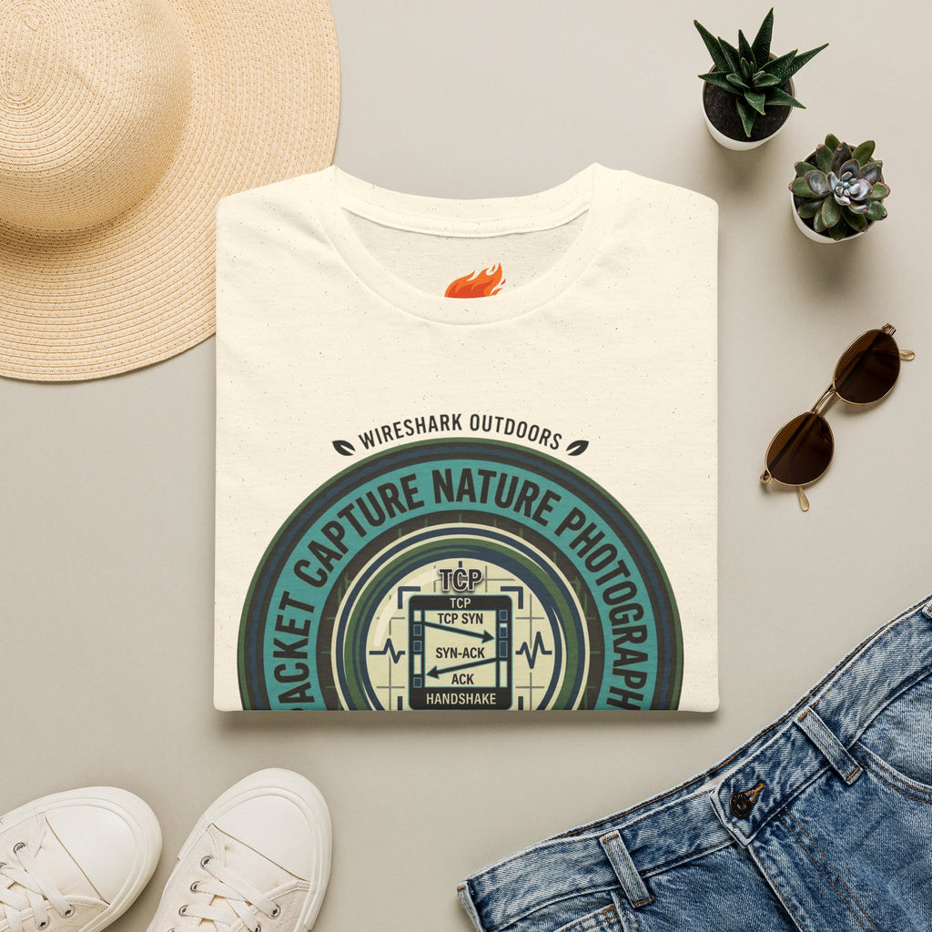 Packet Capture Nature Photography Graphic T-Shirt
