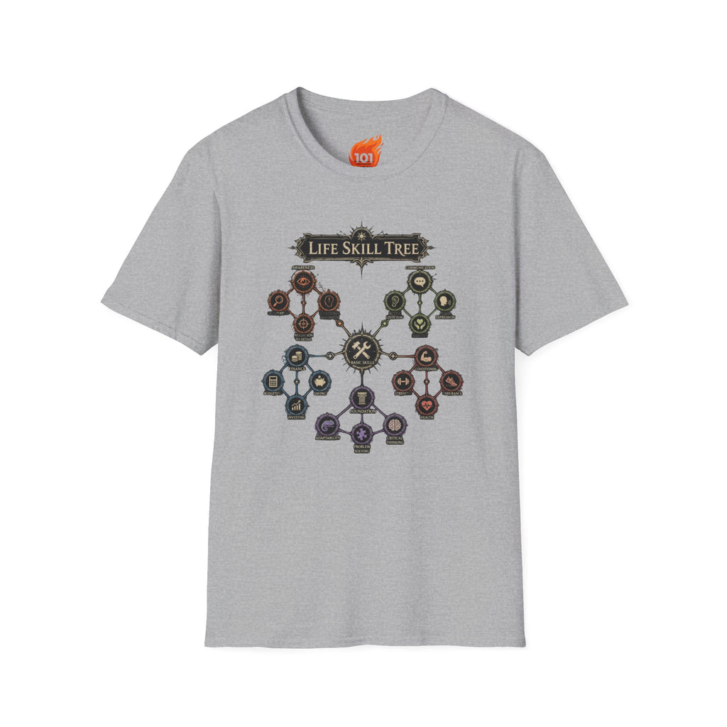Life Skill Tree Graphic T-Shirt