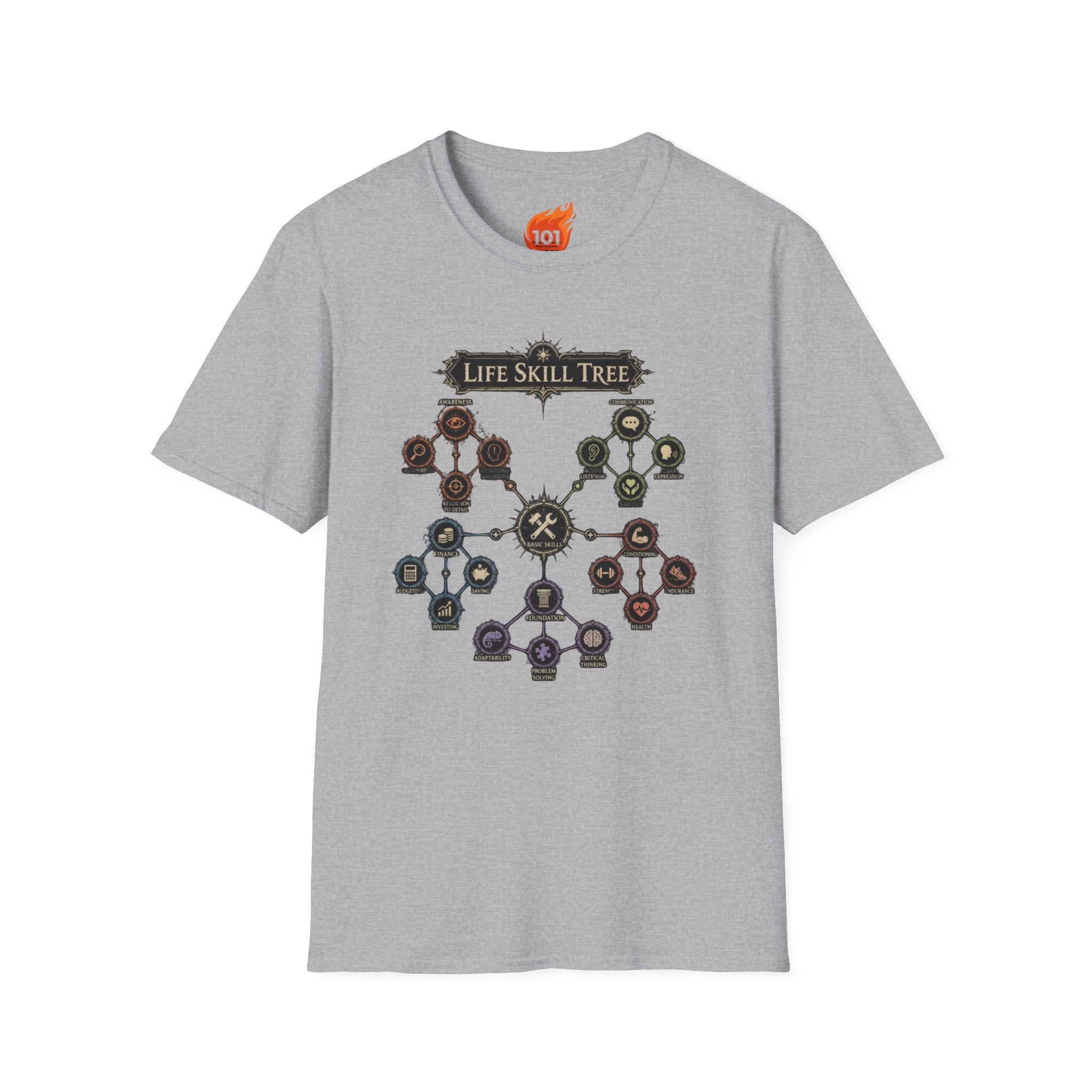 Life Skill Tree Graphic T-Shirt