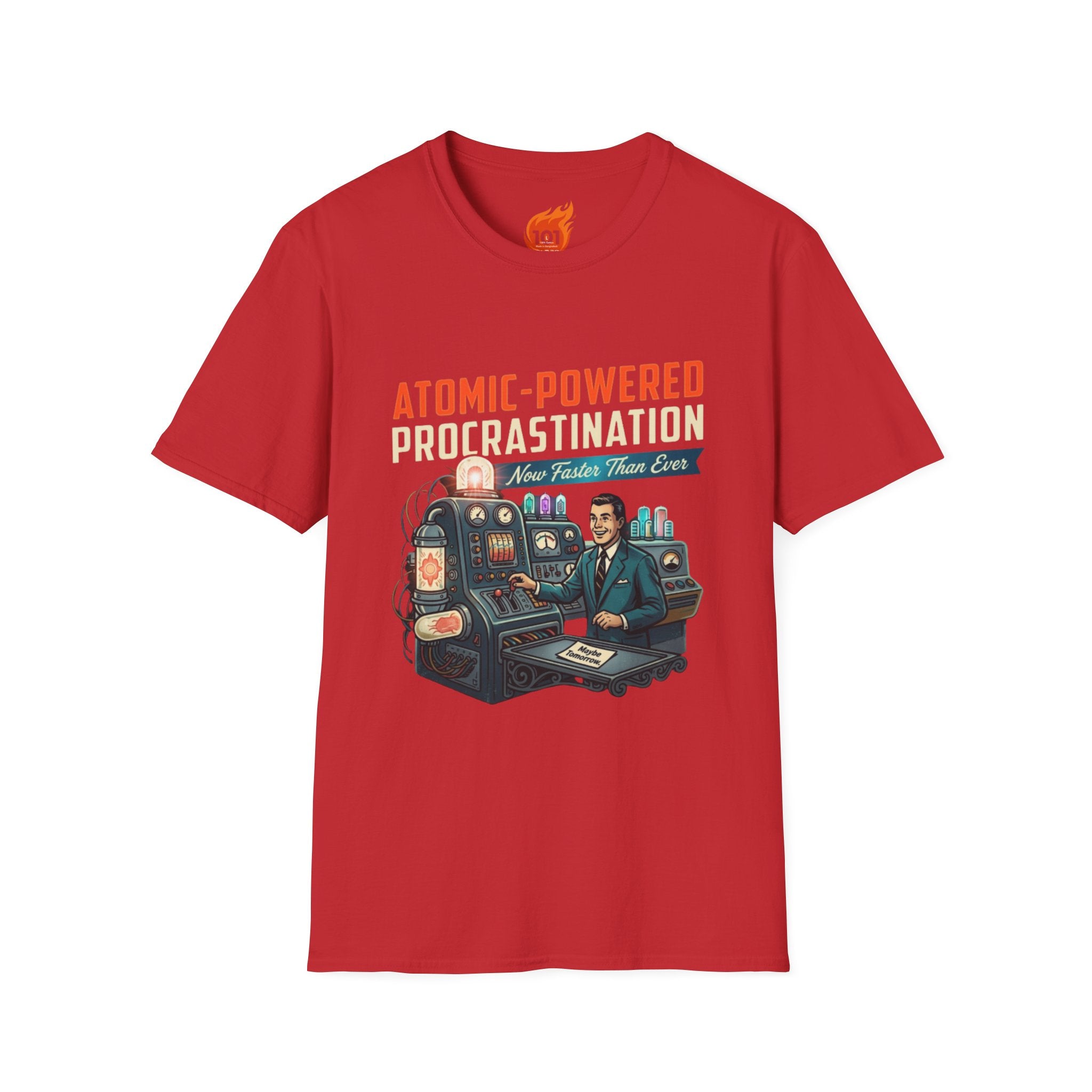 Atomic Procrastination Graphic T-Shirt
