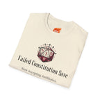 Failed Constitution Save Graphic T-Shirt