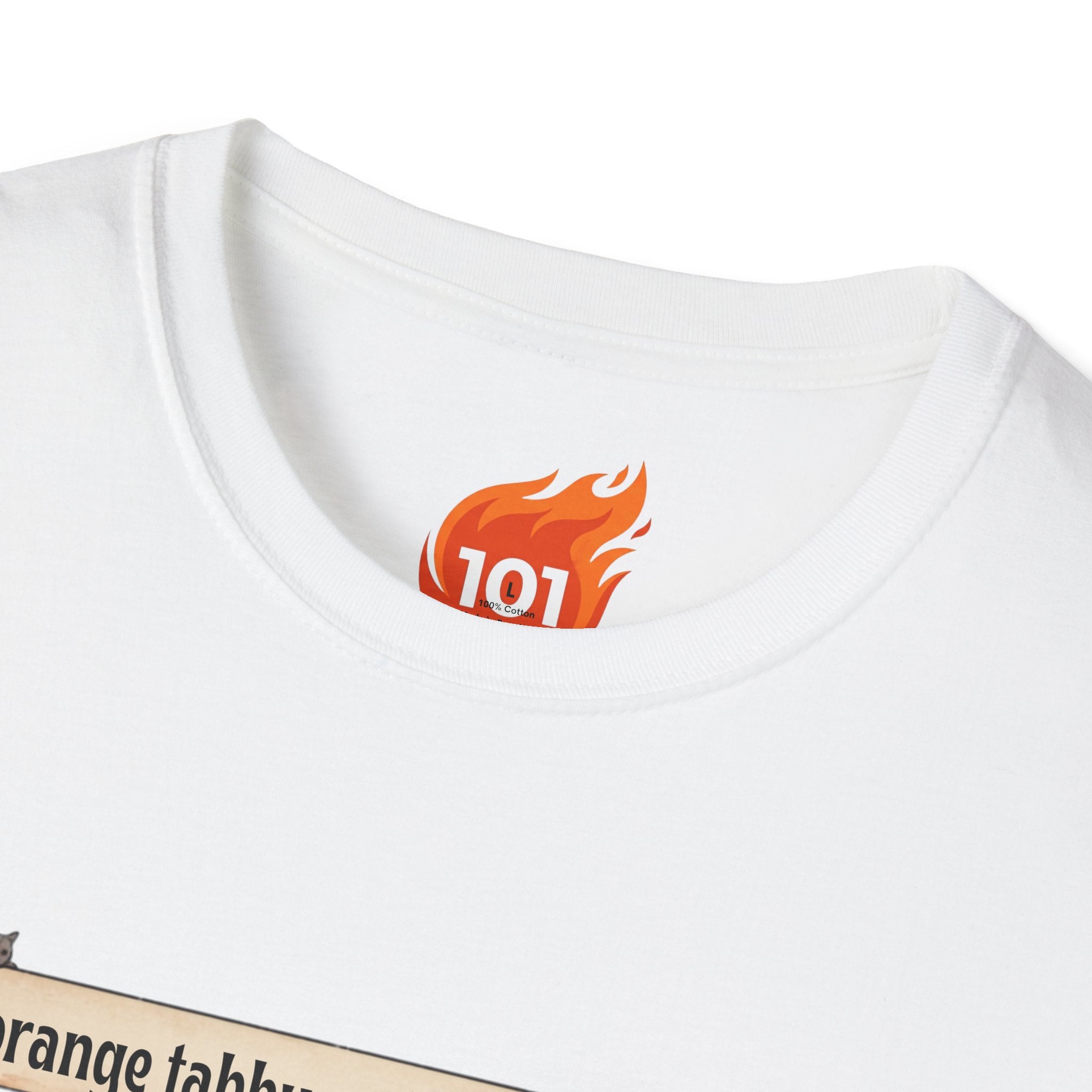 Everyday Bestiary: Orange Tabby Cat Graphic T-Shirt