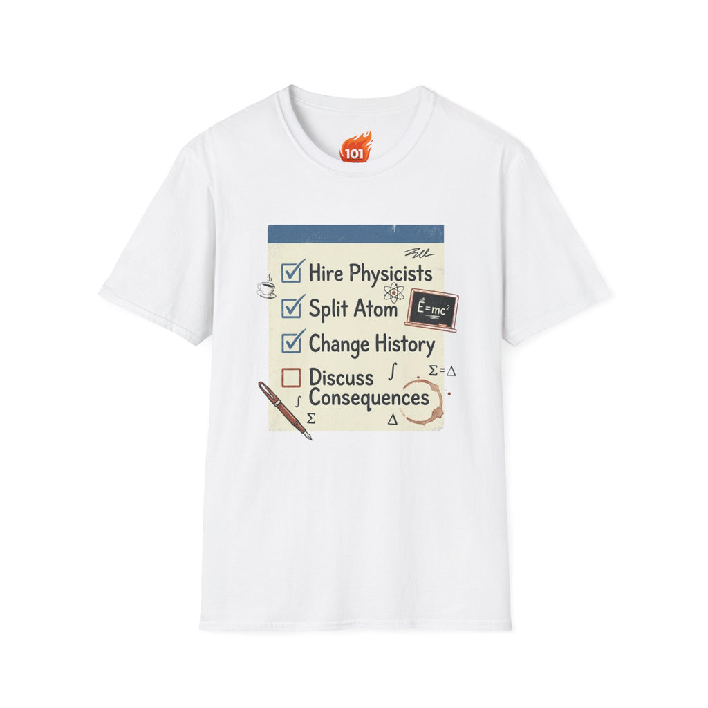 Nuclear Checklist Graphic T-Shirt