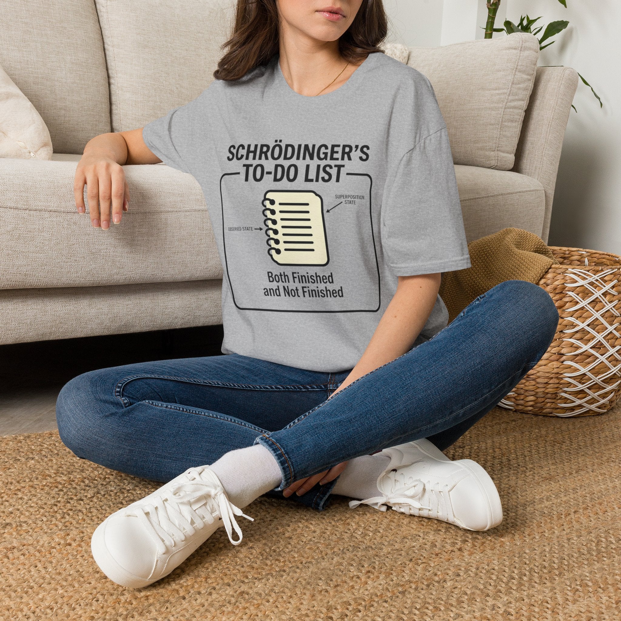 Schrödinger's TO DO List Graphic T-Shirt
