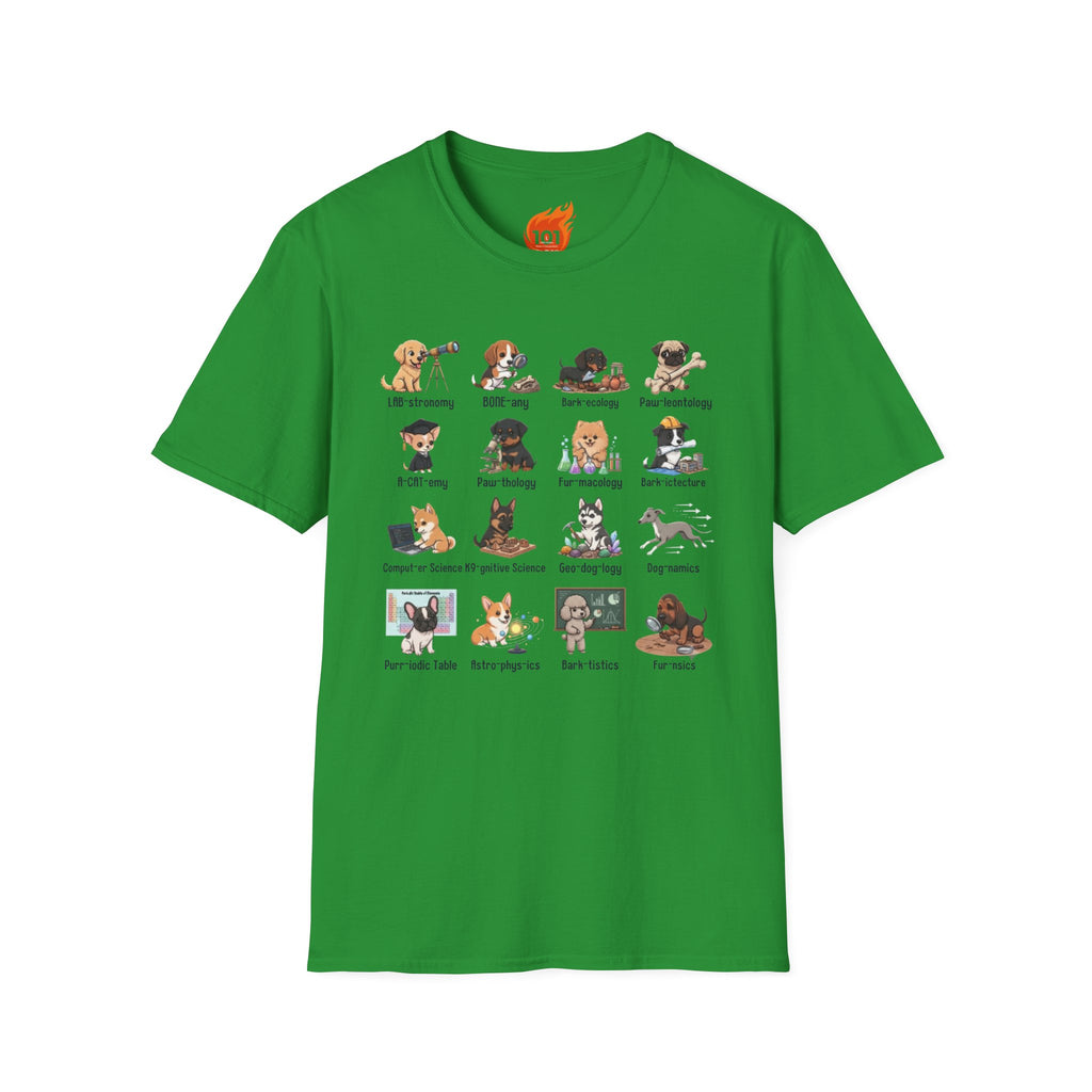 Future Dog STEM fields Graphic T-Shirt